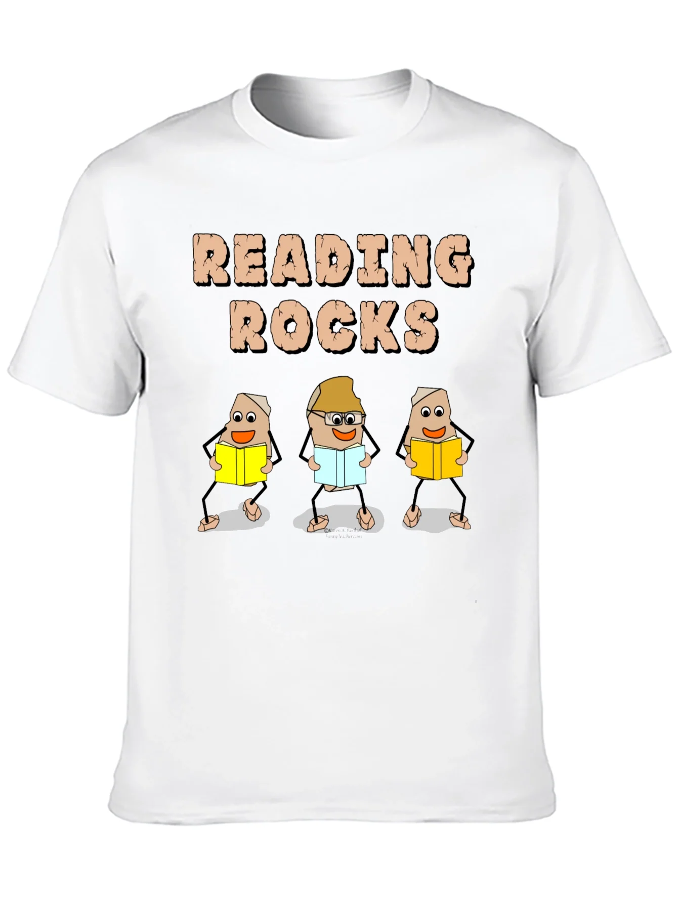 Rebbecca Reading Rocks T-Shirt
