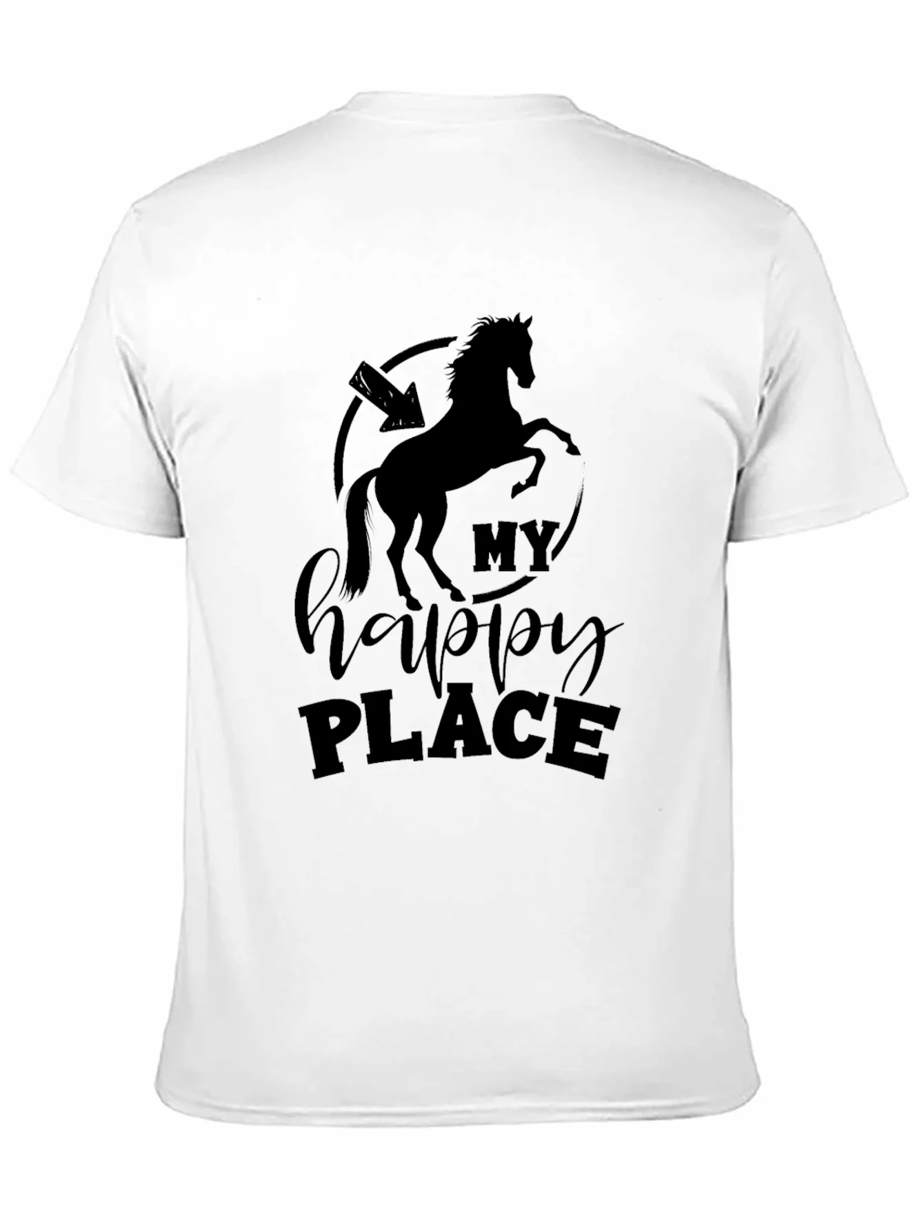 Rebbecca My Happy Place Horse Graphic Tee