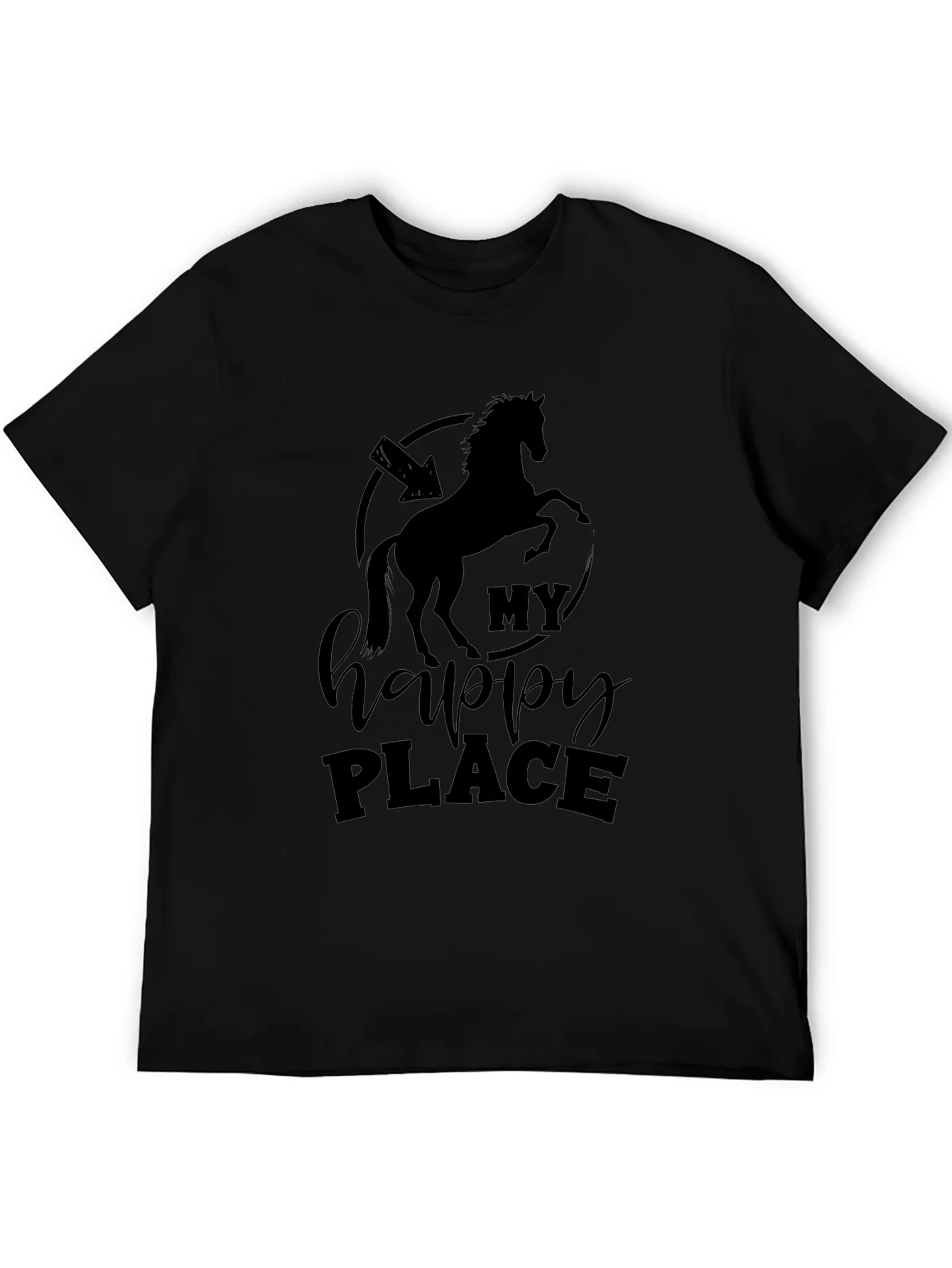 Rebbecca My Happy Place Horse Graphic Tee