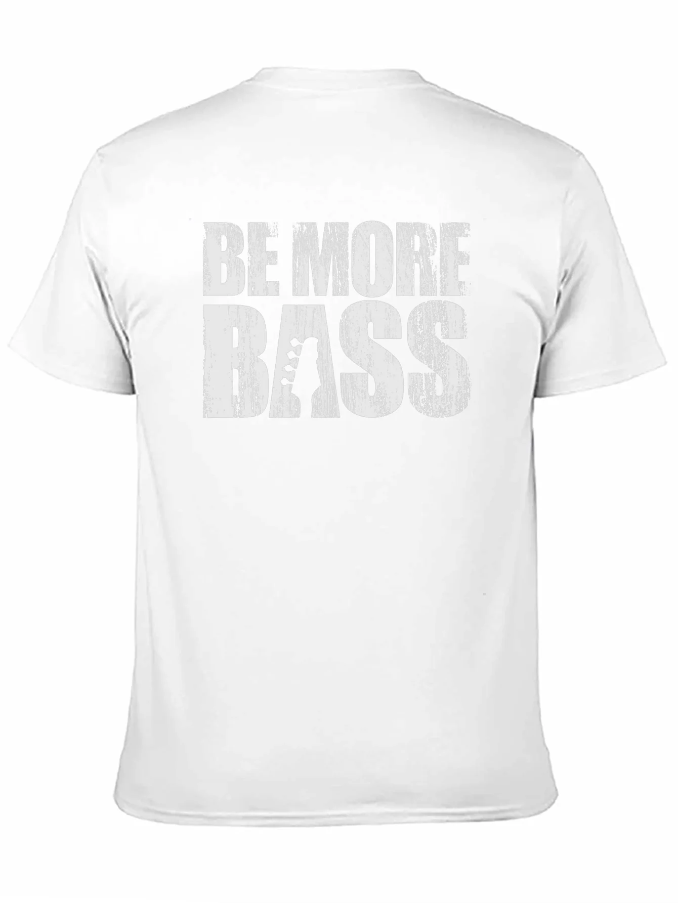 Camiseta Negra Be More Bass para M¨²sicos