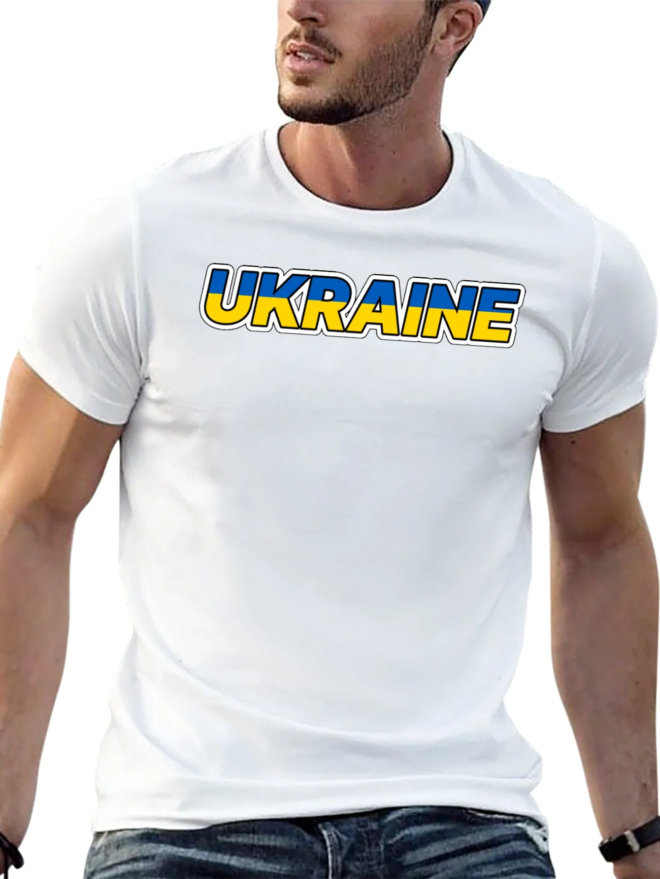 Rebbecca Ukraine Pride T-Shirt - Black Unisex Tee