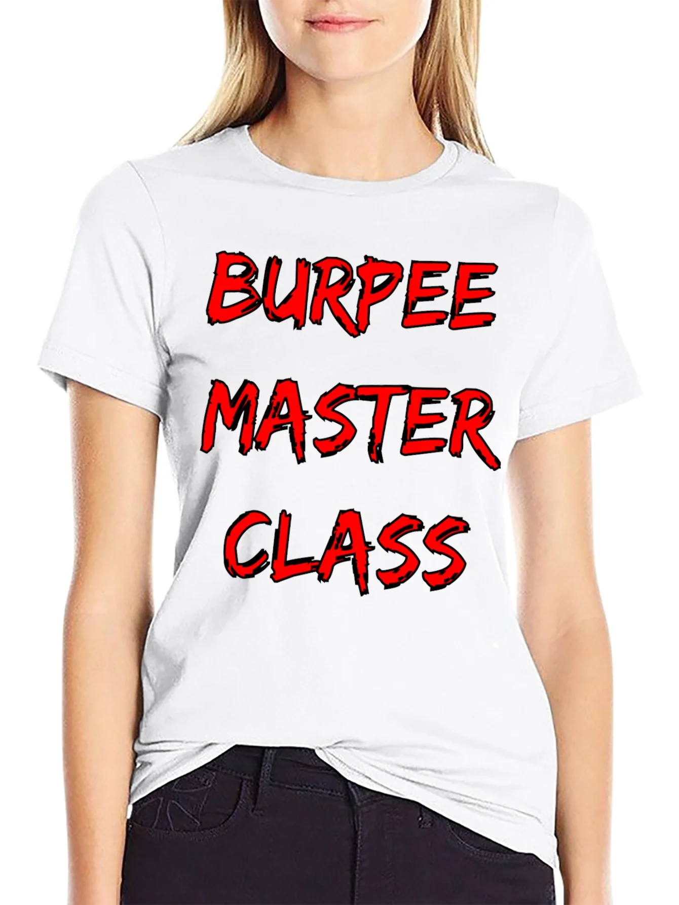 Rebbecca Burpee Master Class T-Shirt - Fitness Apparel
