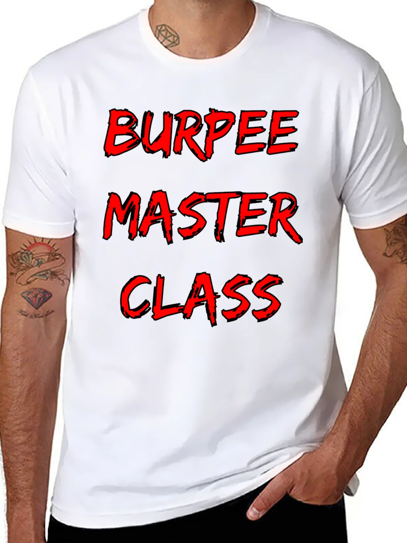 Rebbecca Burpee Master Class T-Shirt - Fitness Apparel
