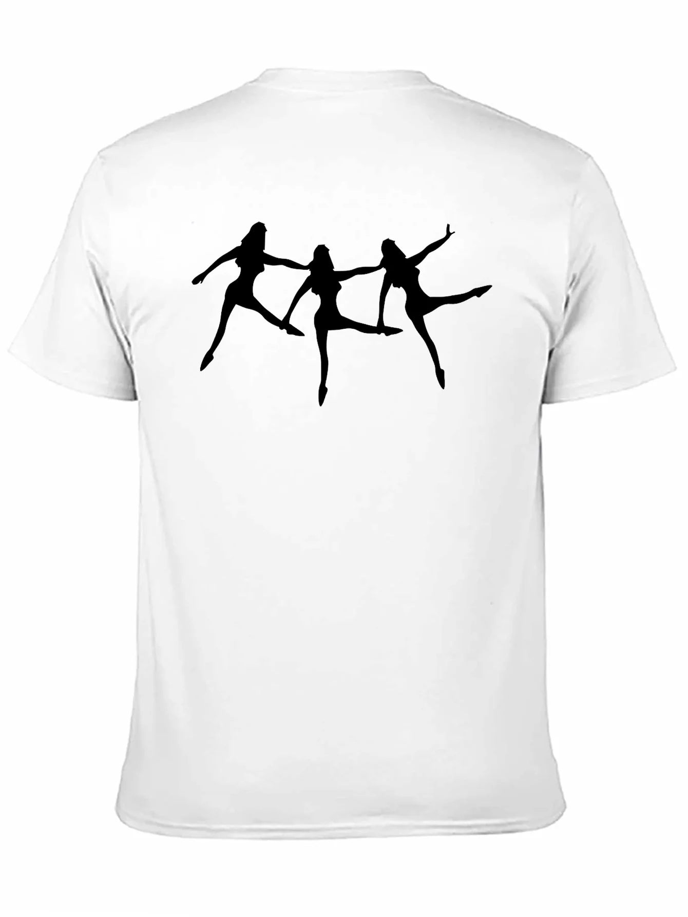 Rebbecca Silhouette Dance Crew Graphic Tee - Black