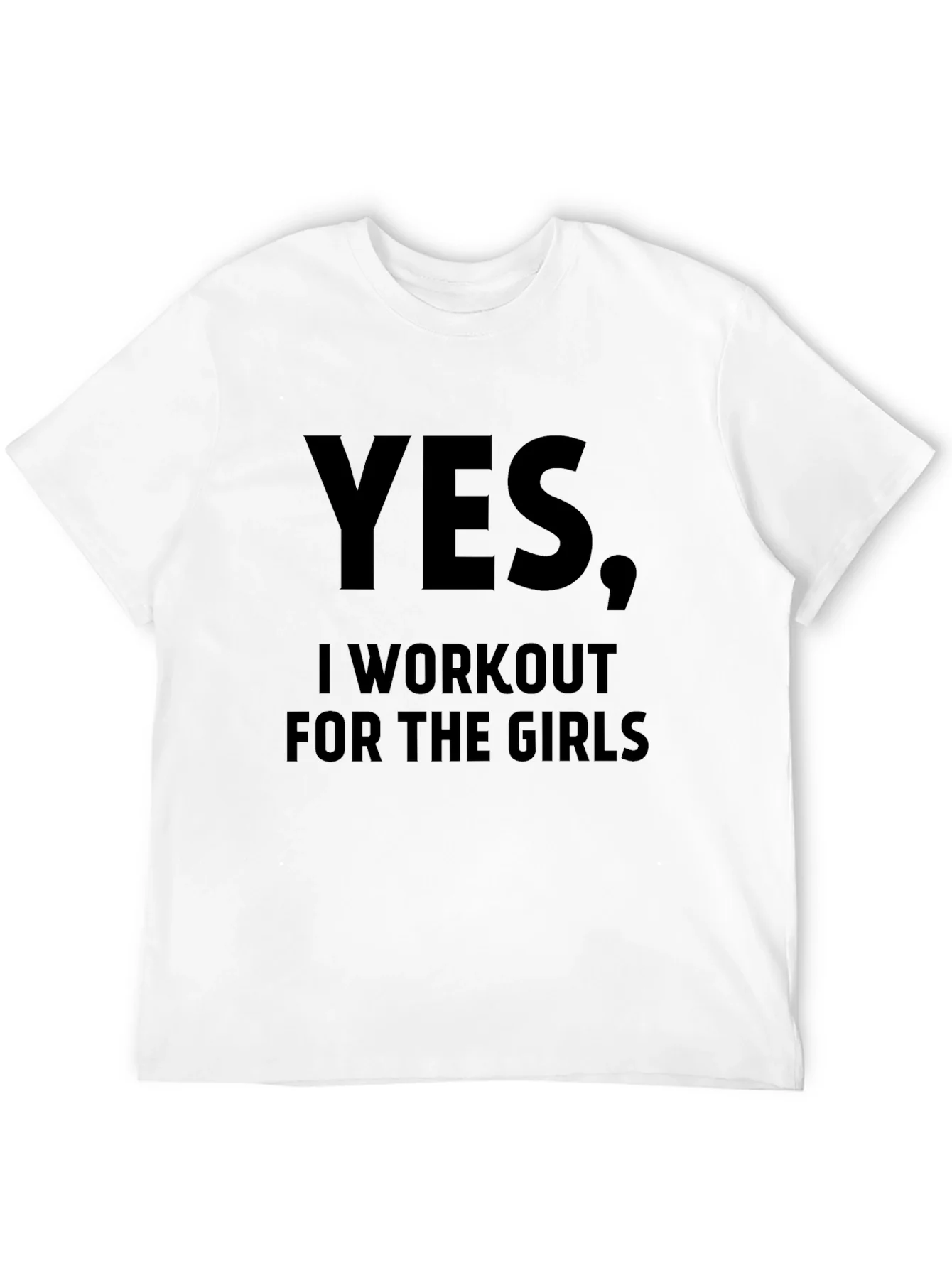 Camiseta Hombre: S¨ª Entreno para las Chicas