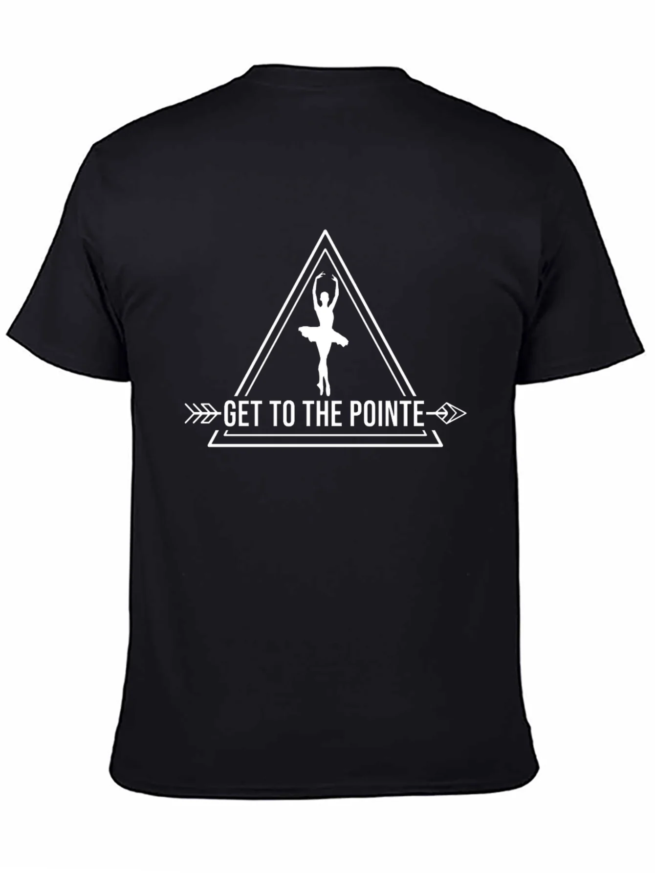 Camiseta Negra Ballet Get to the Pointe