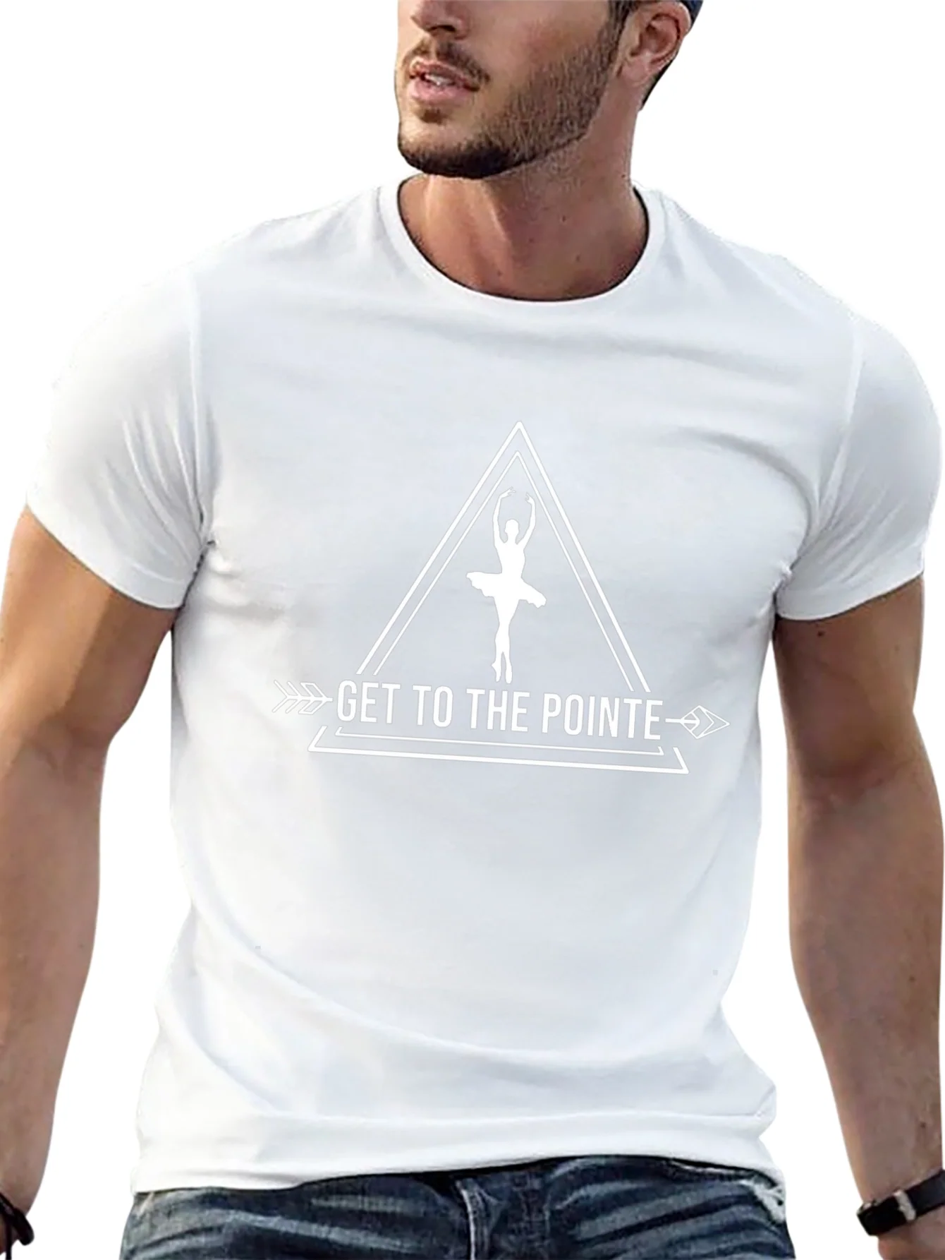 Camiseta Negra Ballet Get to the Pointe