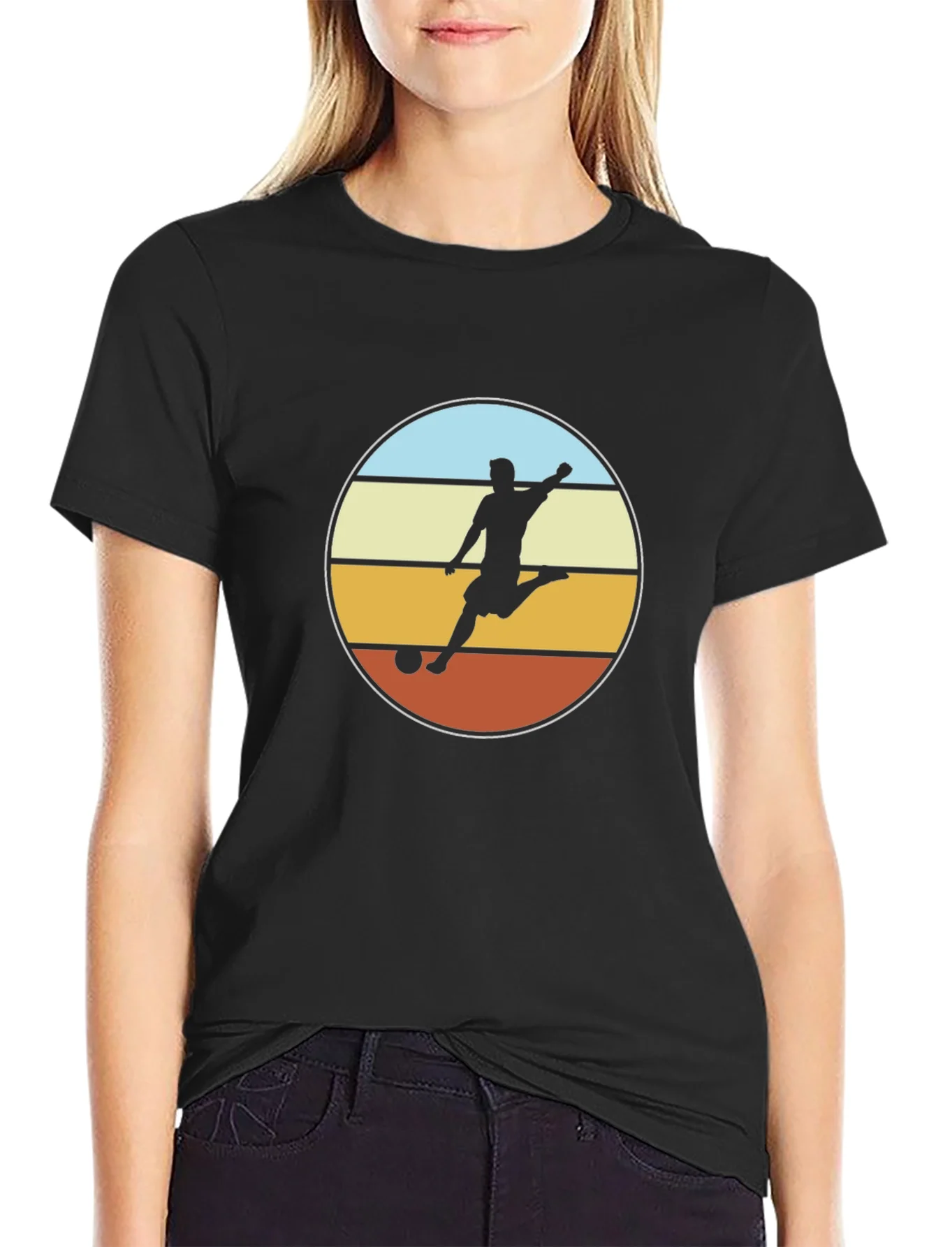 Rebbecca Retro Soccer T-Shirt - Classic Style