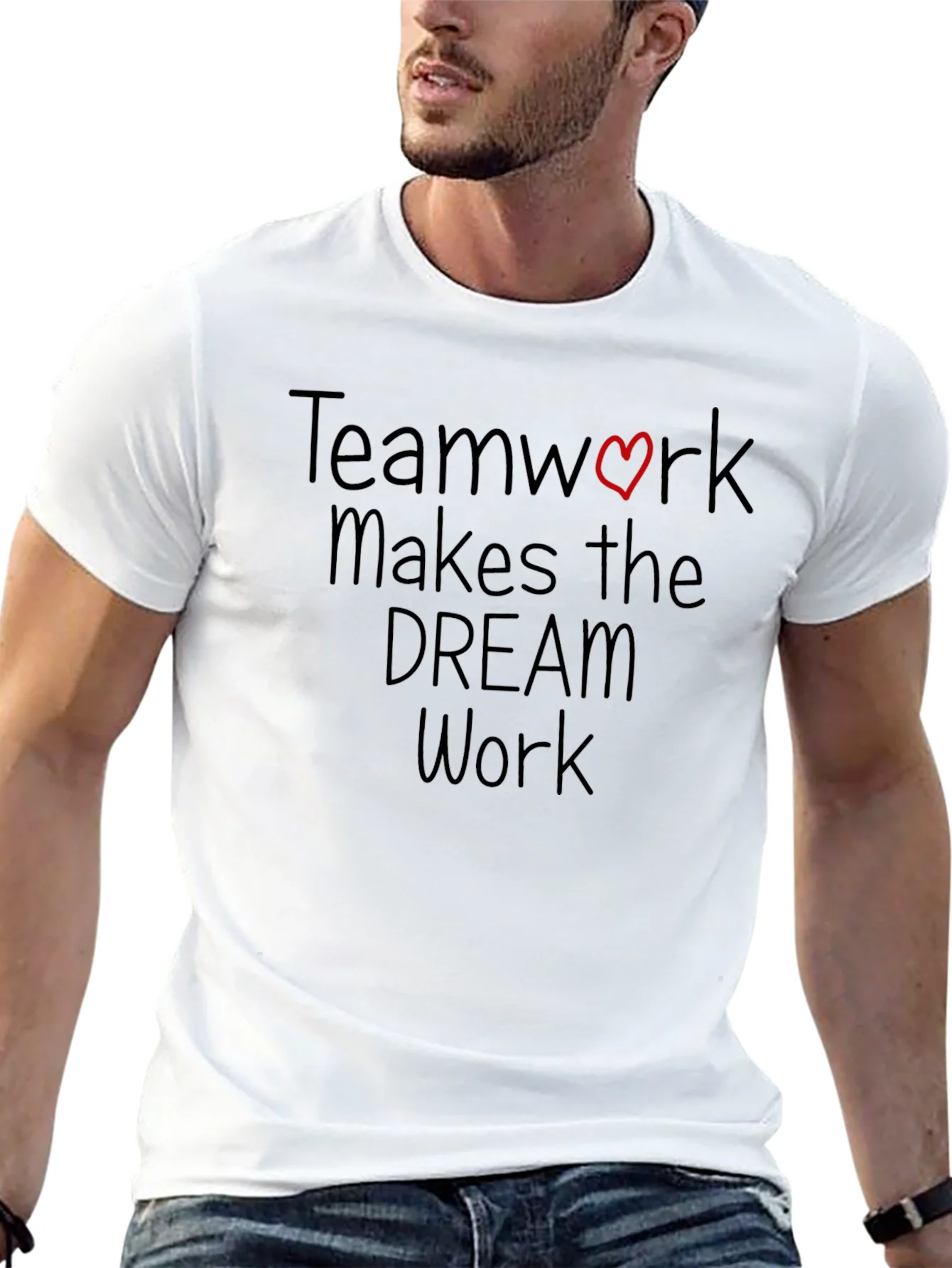 Rebbecca Teamwork Makes the Dream Work T-Shirt