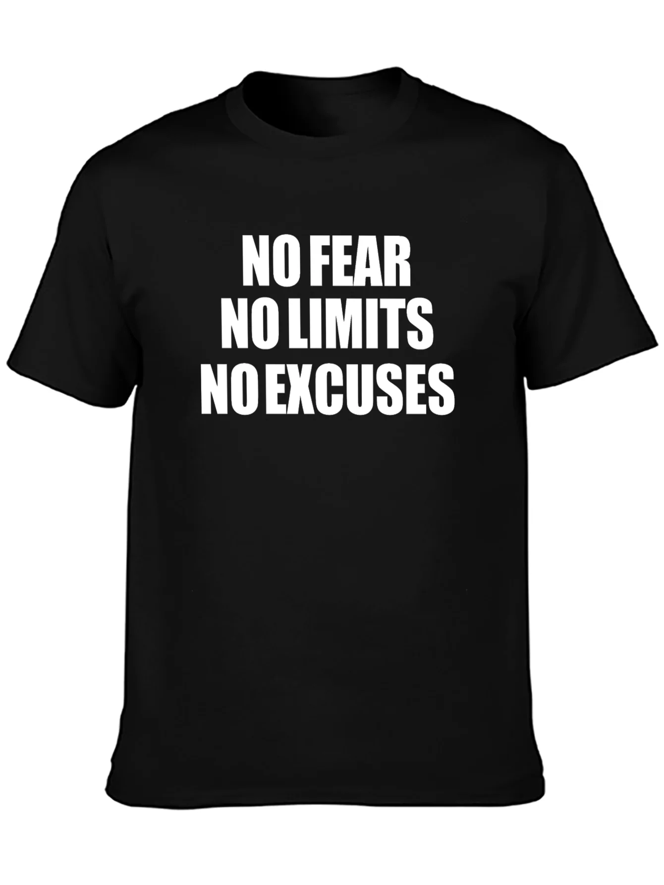 Rebbecca Motivational T-Shirt: No Fear No Limits