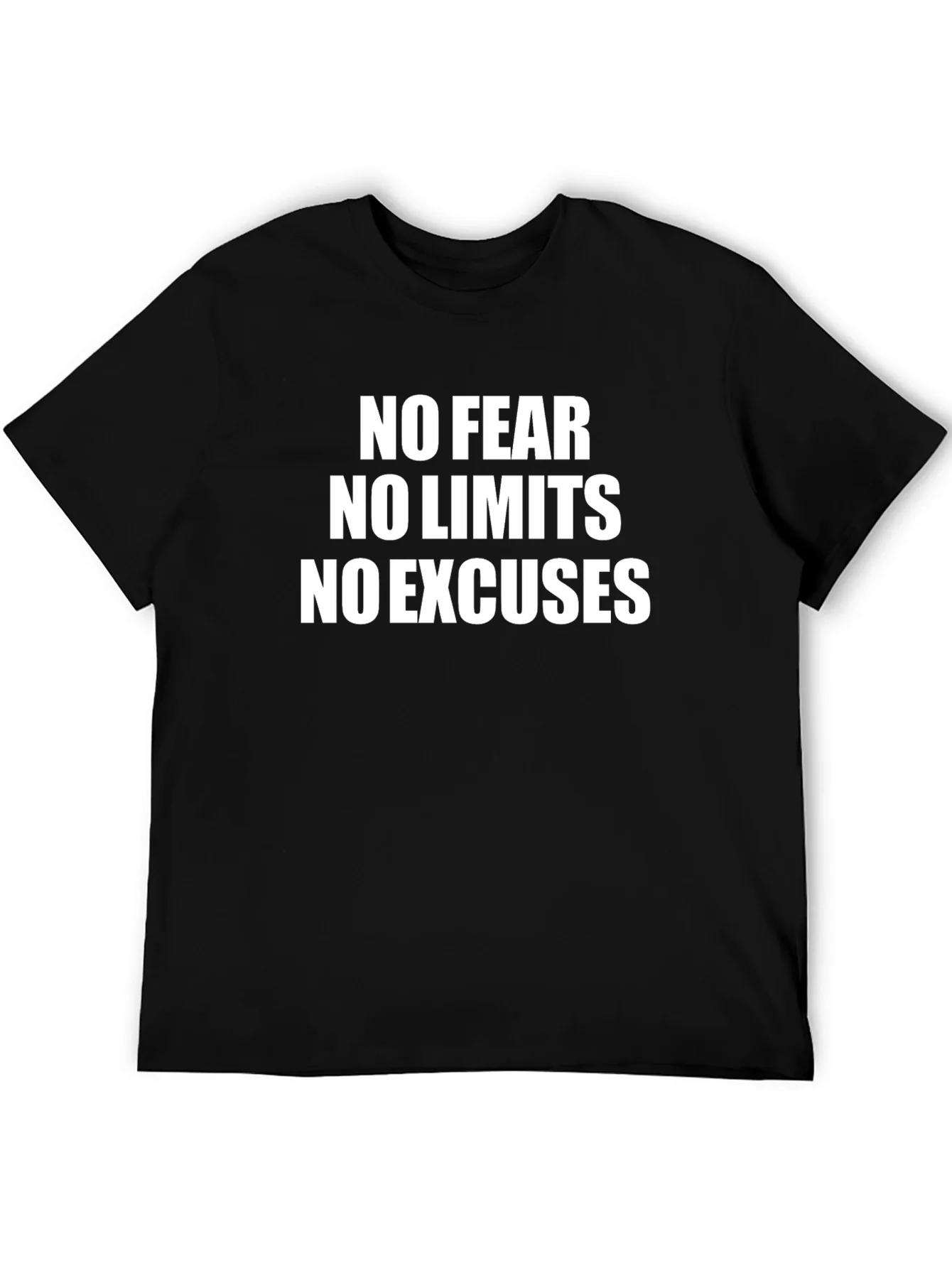 Rebbecca Motivational T-Shirt: No Fear No Limits