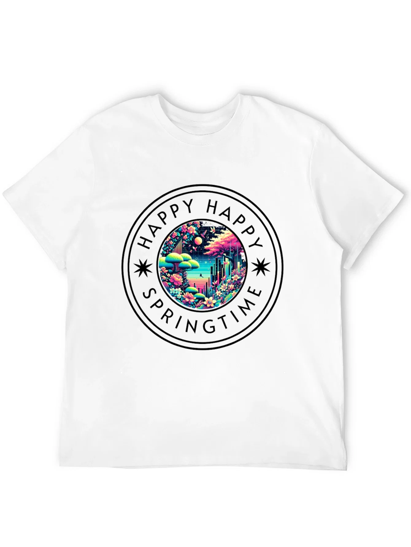 Rebbecca Happy Springtime Graphic Tee - Unisex