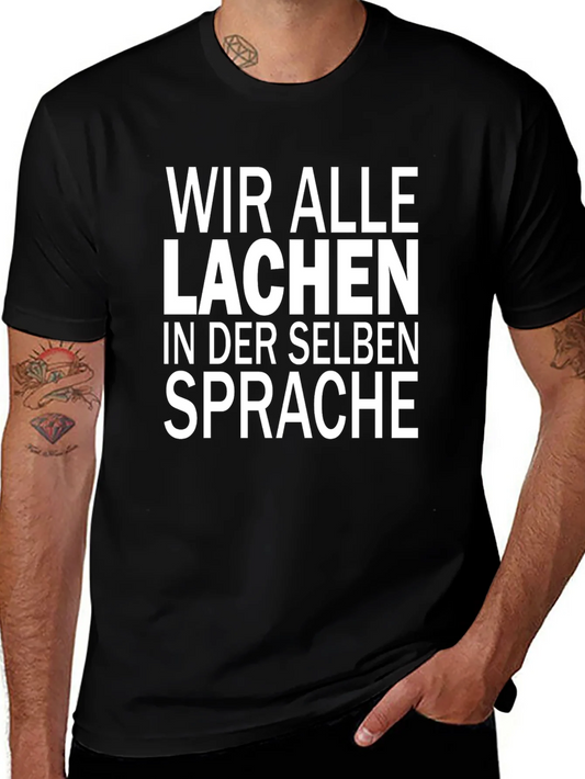 Rebbecca Laugh in the Same Language Graphic Tee