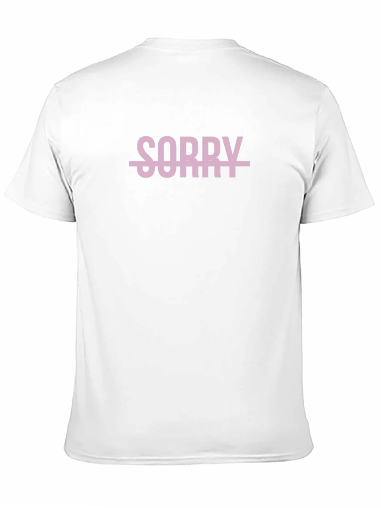 Rebbecca SORRY Statement Graphic Tee - Casual Style