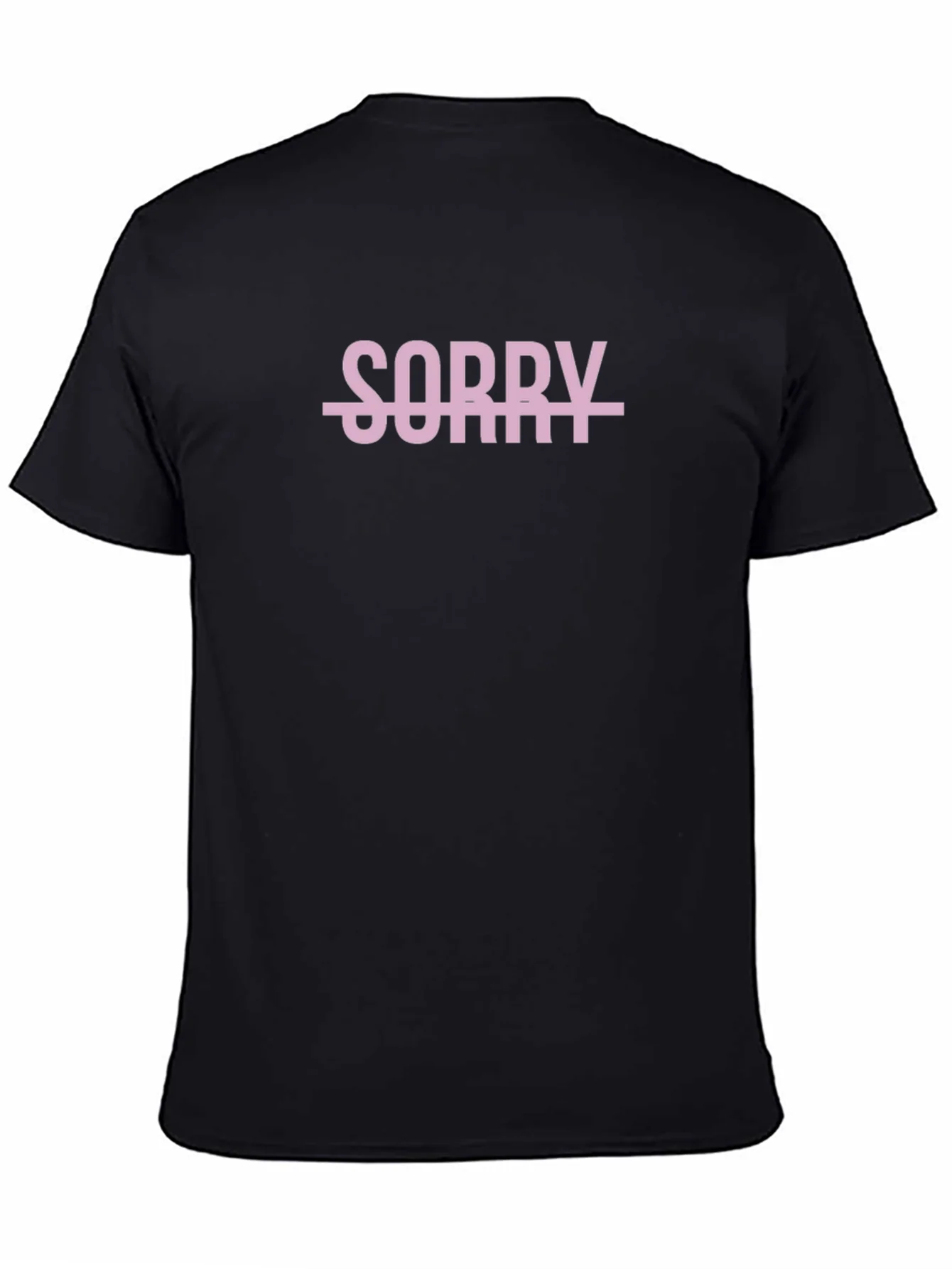 Rebbecca SORRY Statement Graphic Tee - Casual Style
