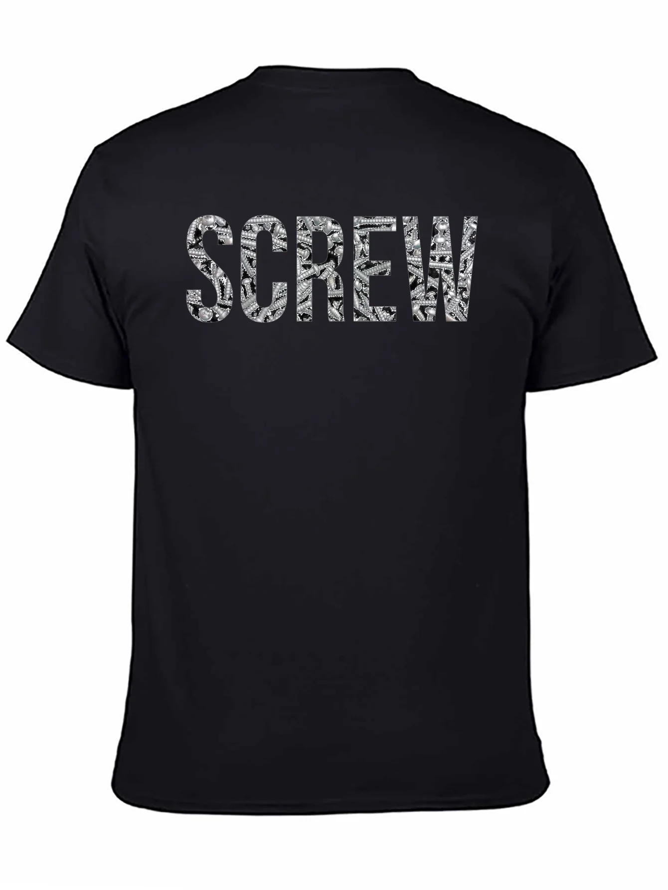 Rebbecca Screw Graphic Tee - Novelty Print Shirt