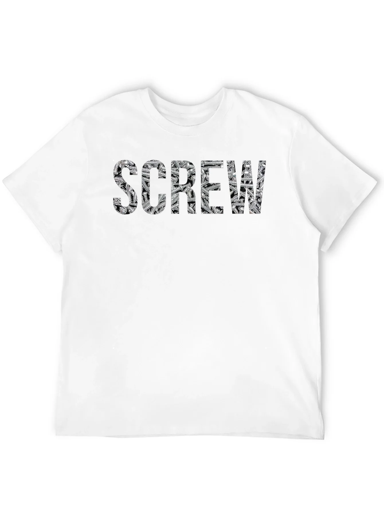 Rebbecca Screw Graphic Tee - Novelty Print Shirt