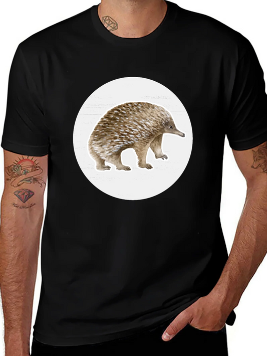 Rebbecca Echidna Graphic T-Shirt - Black Cotton Tee