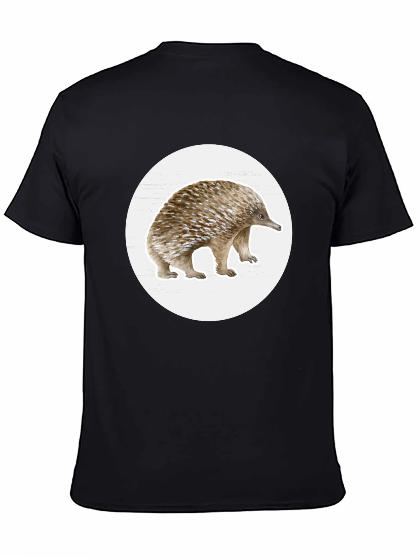 Rebbecca Echidna Graphic T-Shirt - Black Cotton Tee