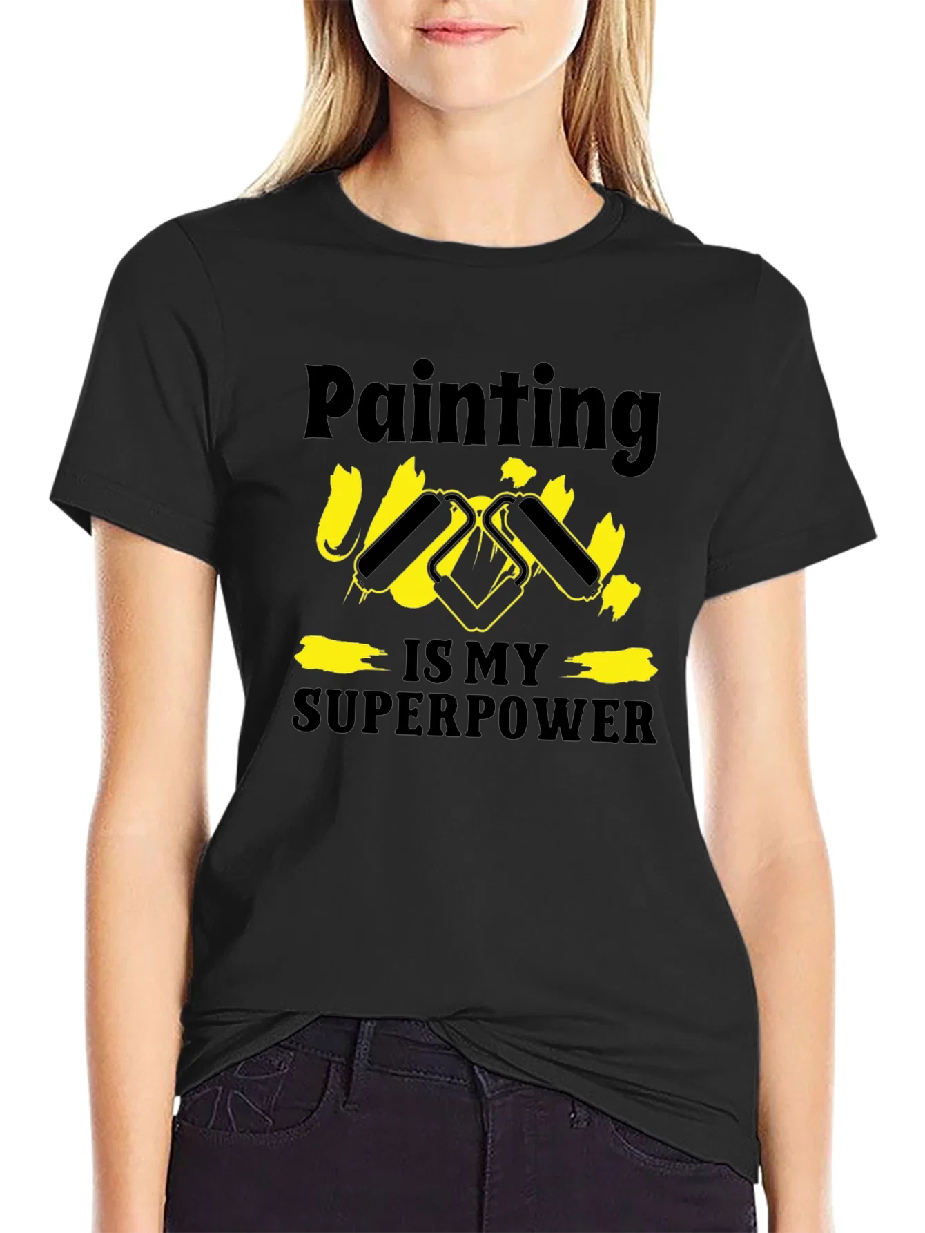 Rebbecca Painting is My Superpower T-Shirt