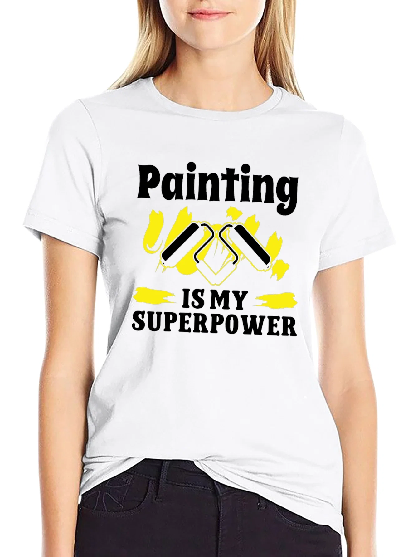 Rebbecca Painting is My Superpower T-Shirt