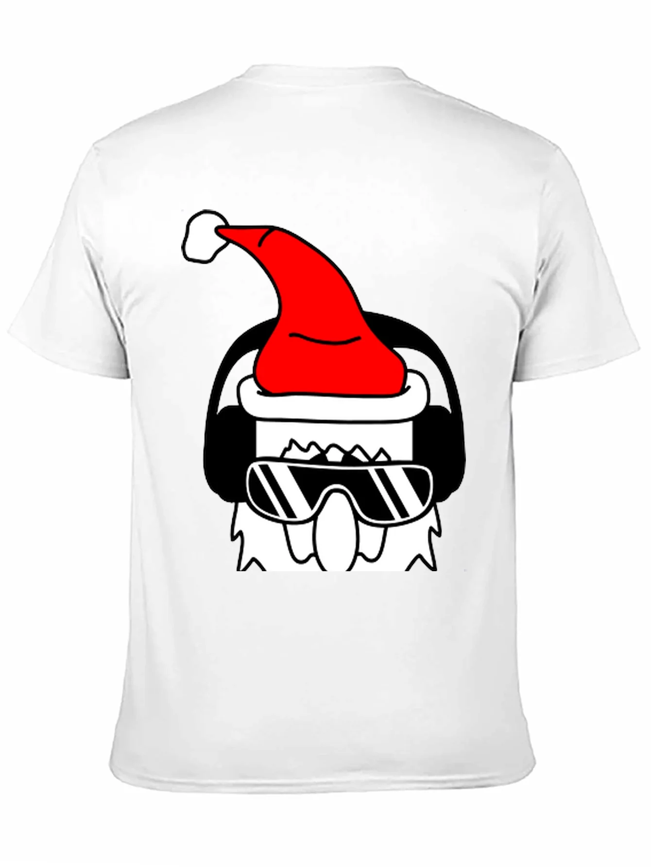 Rebbecca Cool Santa Graphic Tee - Black