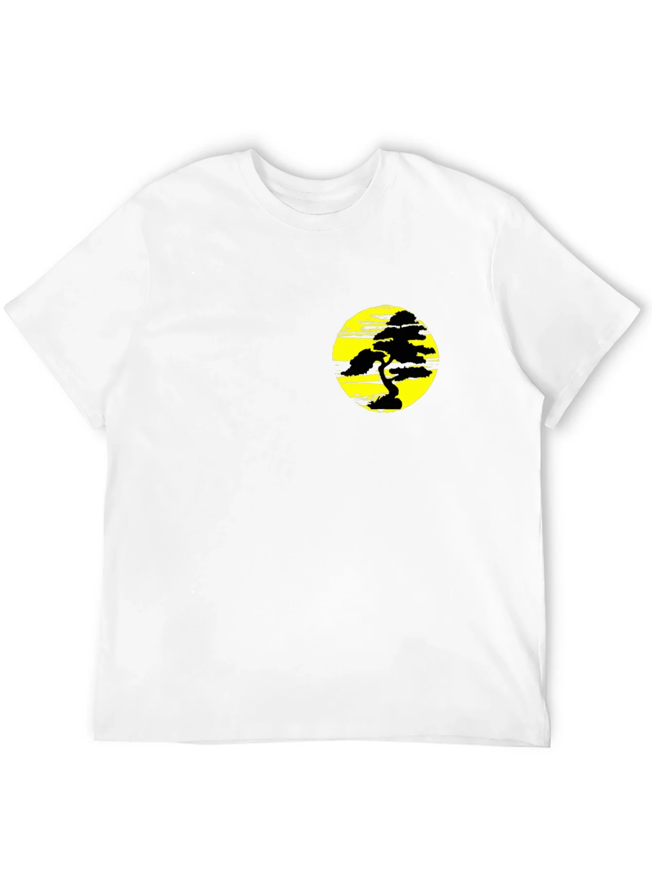 Rebbecca Black T-Shirt with Yellow Bonsai Graphic