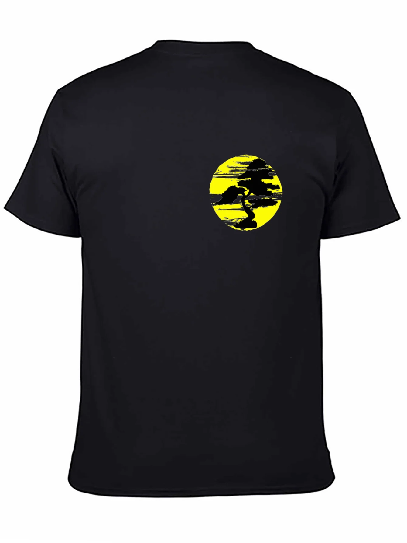 Rebbecca Black T-Shirt with Yellow Bonsai Graphic