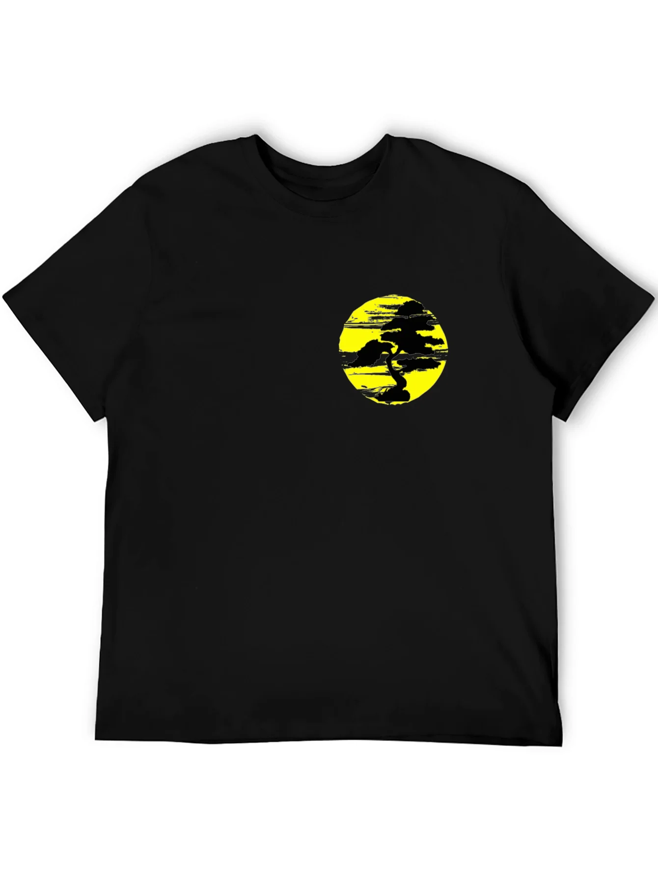 Rebbecca Black T-Shirt with Yellow Bonsai Graphic