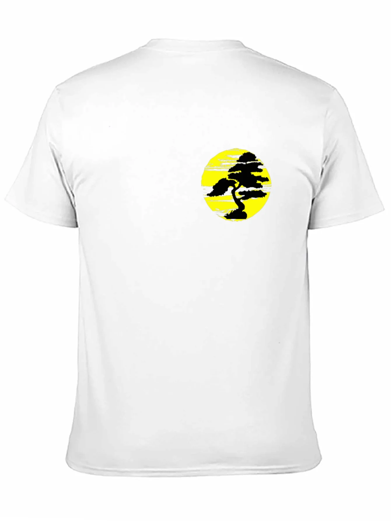 Rebbecca Black T-Shirt with Yellow Bonsai Graphic