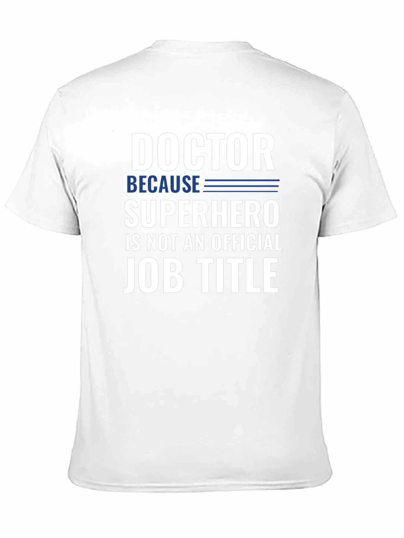 Rebbecca Doctor Superhero Job Title Funny Graphic T-Shirt