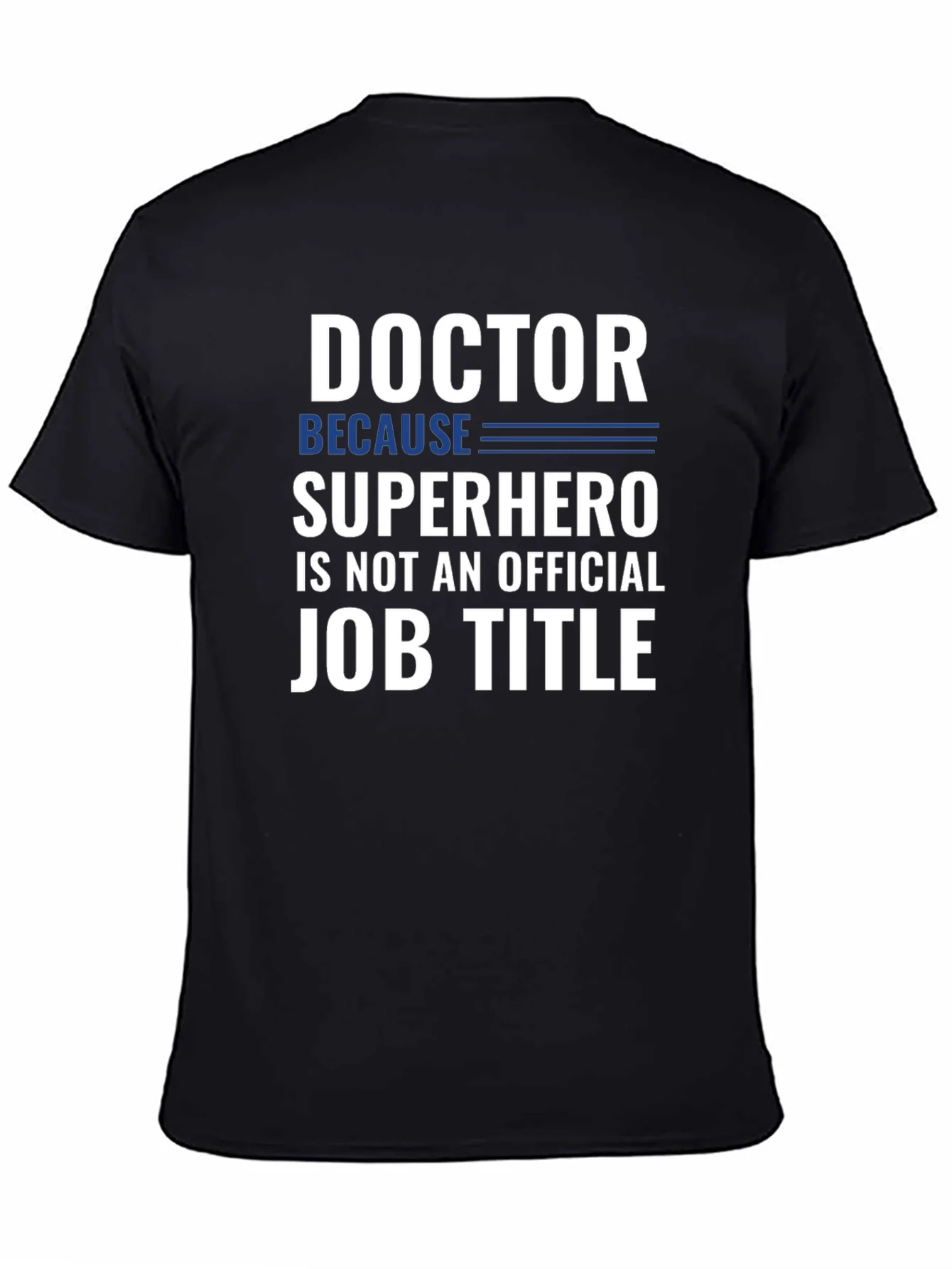 Rebbecca Doctor Superhero Job Title Funny Graphic T-Shirt