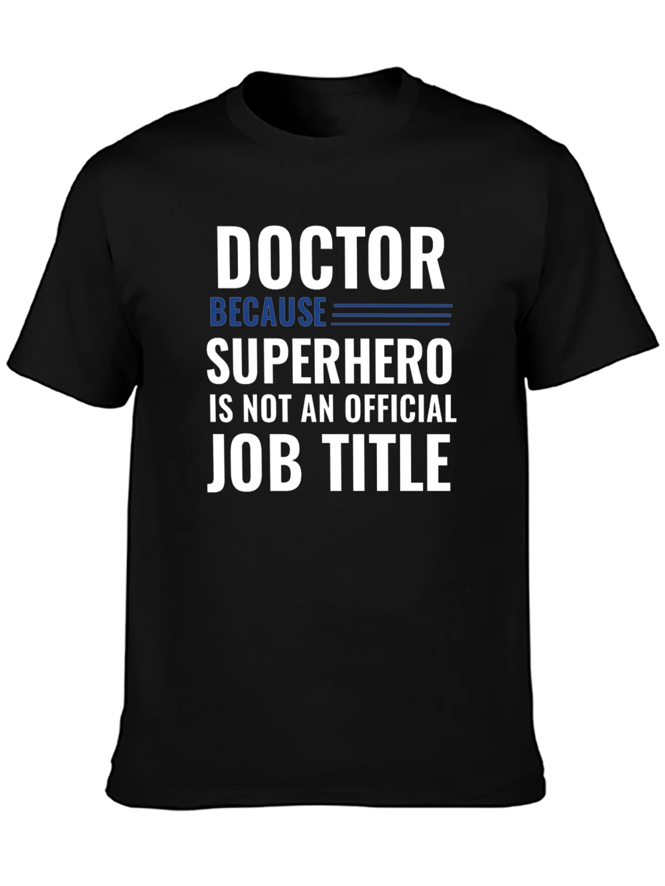 Rebbecca Doctor Superhero Job Title Funny Graphic T-Shirt