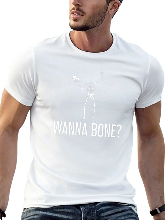 Rebbecca Wanna Bone? Skeleton Graphic Tee