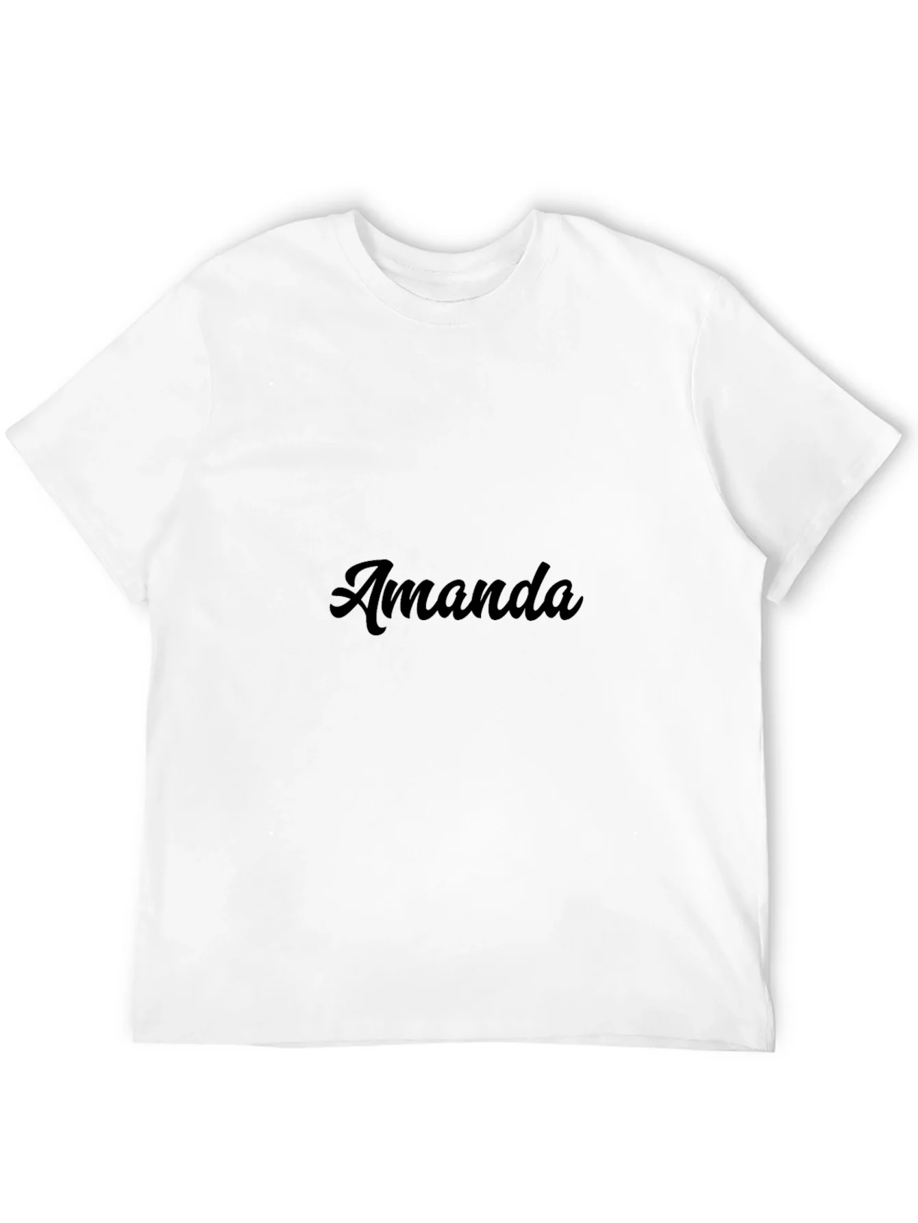Rebbecca Amanda Custom Name T-Shirt - Stylish Black Tee