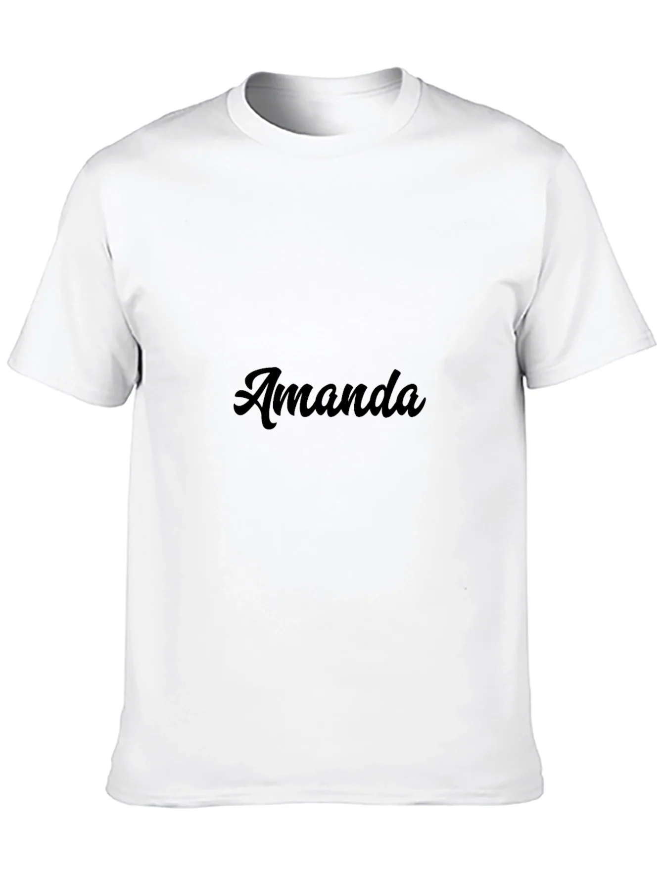 Rebbecca Amanda Custom Name T-Shirt - Stylish Black Tee