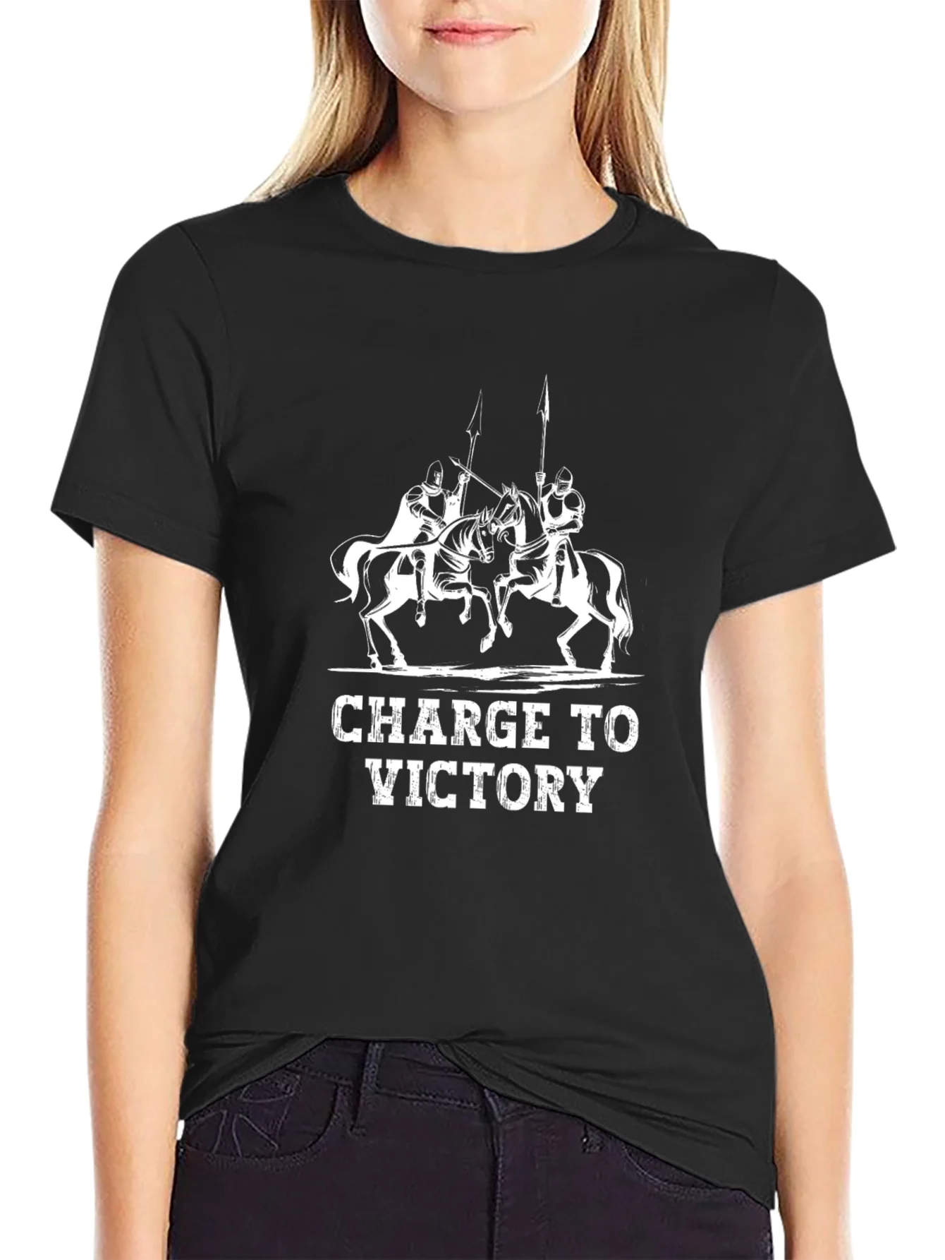 Rebbecca Charge To Victory Knight T-Shirt