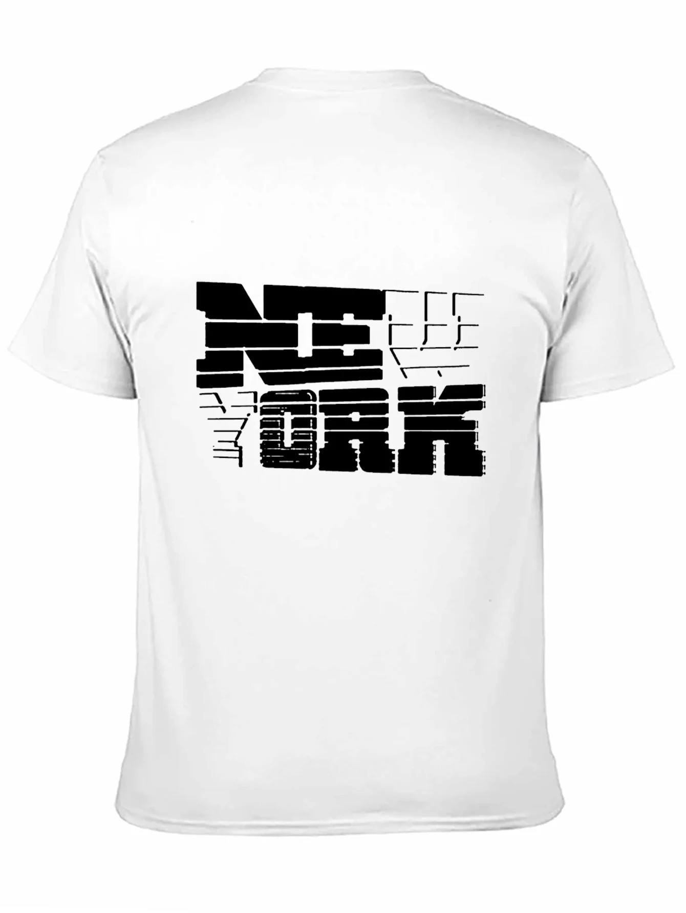 Camiseta Negra New York Estilo Urbano