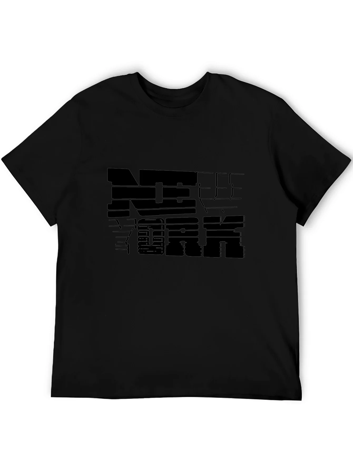Camiseta Negra New York Estilo Urbano