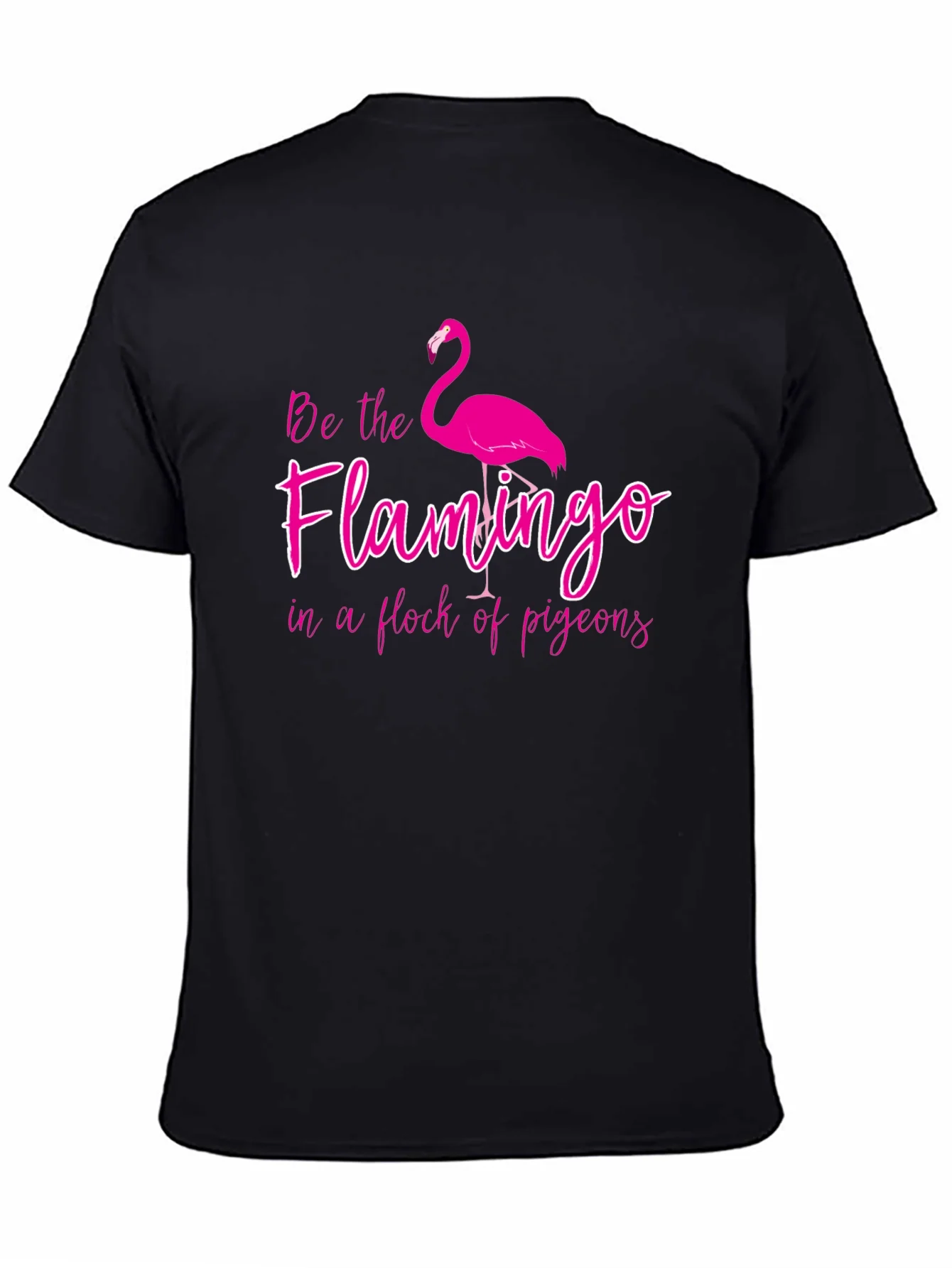 Camiseta Negra con Dise?o de Flamenco