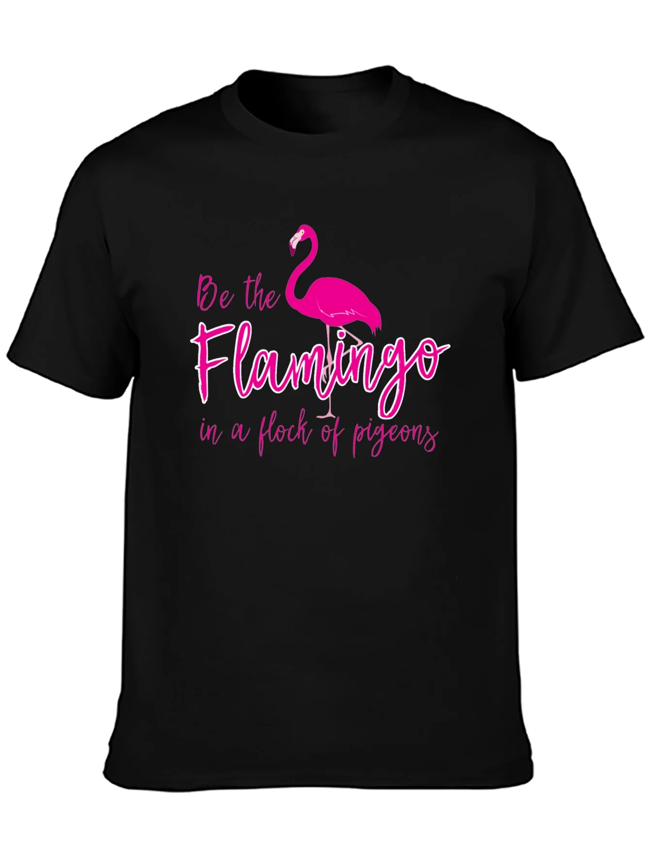 Camiseta Negra con Dise?o de Flamenco