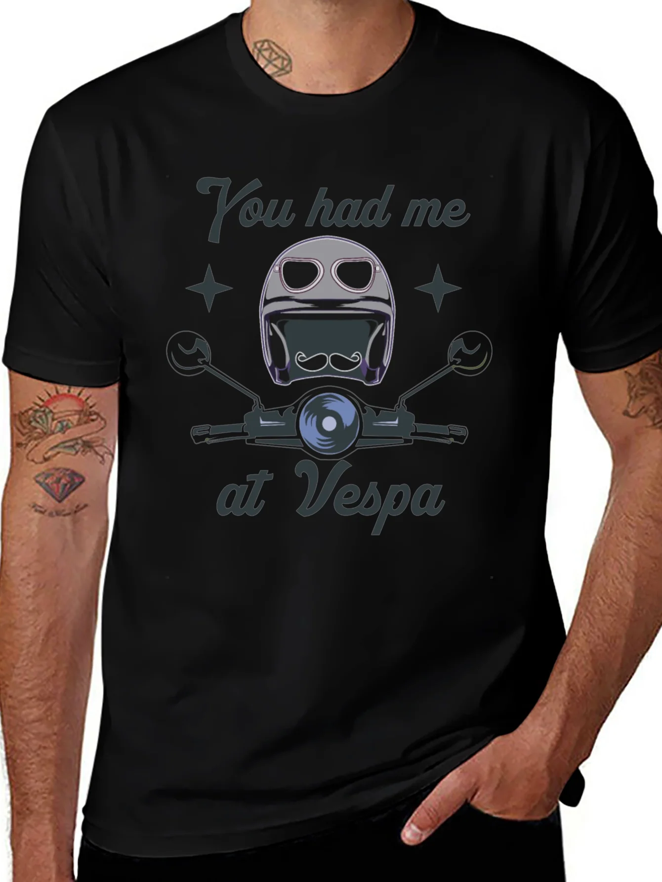 Rebbecca You Had Me at Vespa Graphic Tee