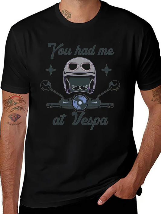 Rebbecca You Had Me at Vespa Graphic Tee