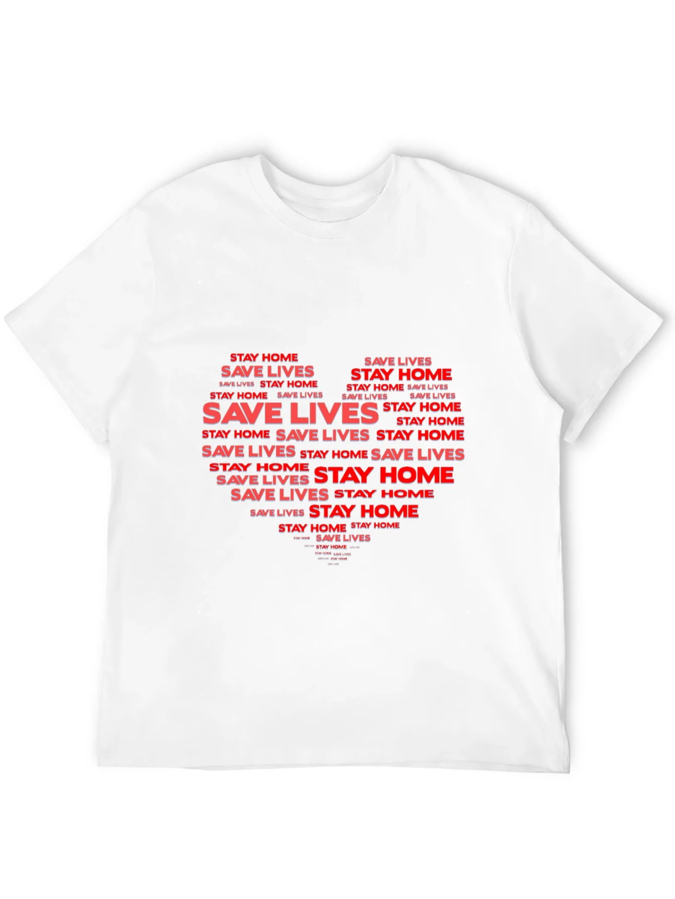 Camiseta Negra Qu¨¦date en Casa Salva Vidas