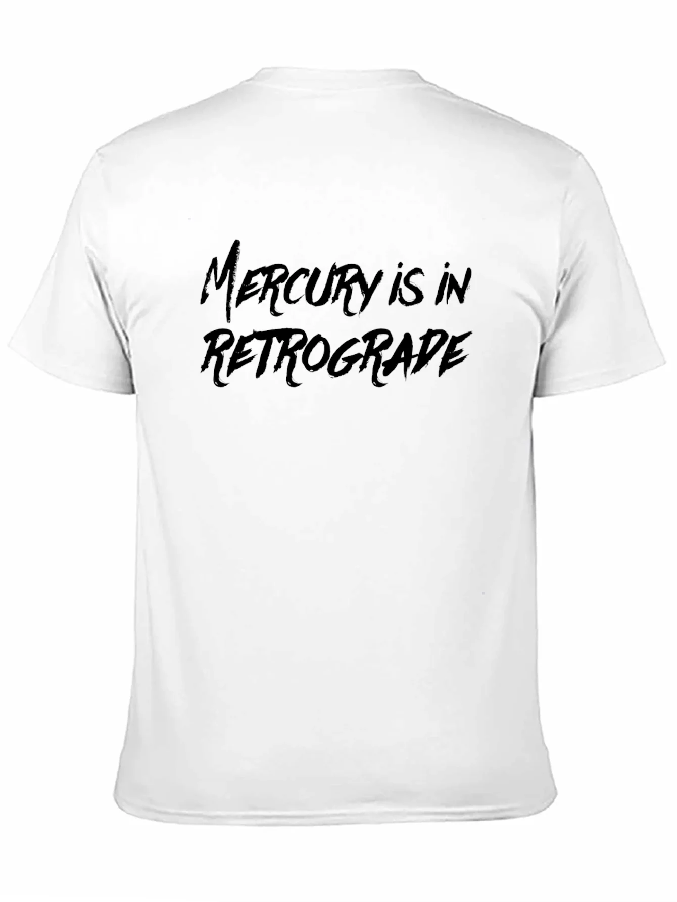 Rebbecca Mercury Retrograde Black T-Shirt - Astrology Tee