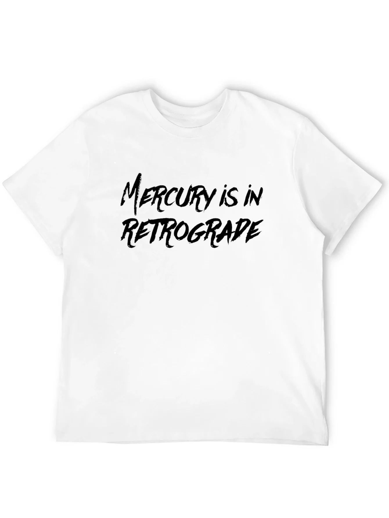 Rebbecca Mercury Retrograde Black T-Shirt - Astrology Tee