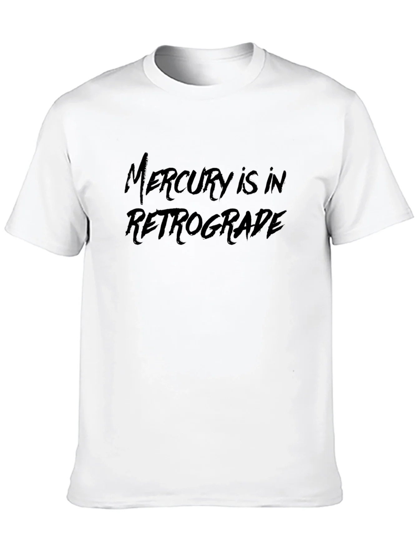 Rebbecca Mercury Retrograde Black T-Shirt - Astrology Tee