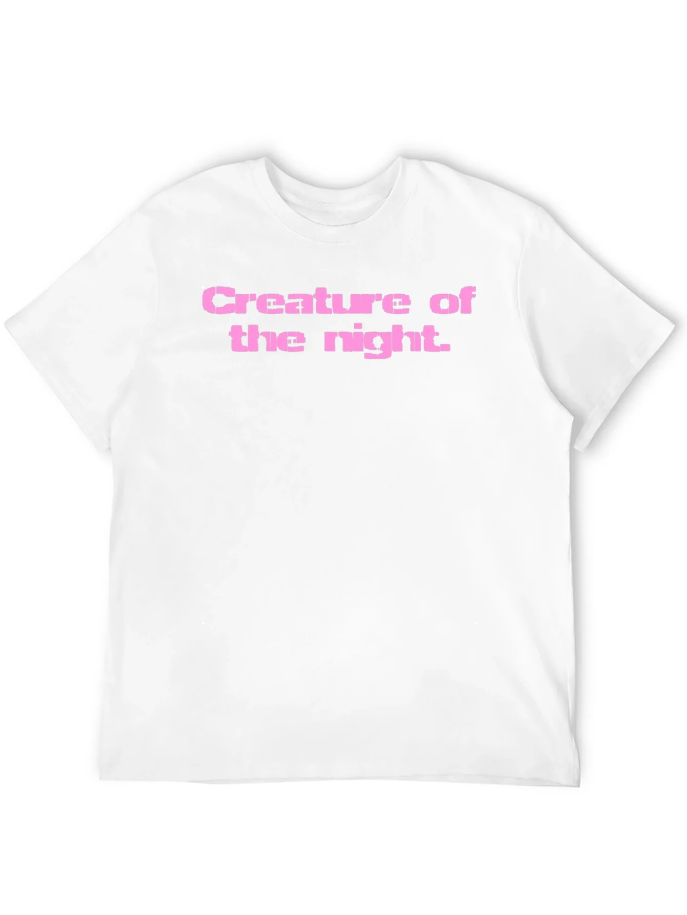 Camiseta Negra Criatura de la Noche para Hombre