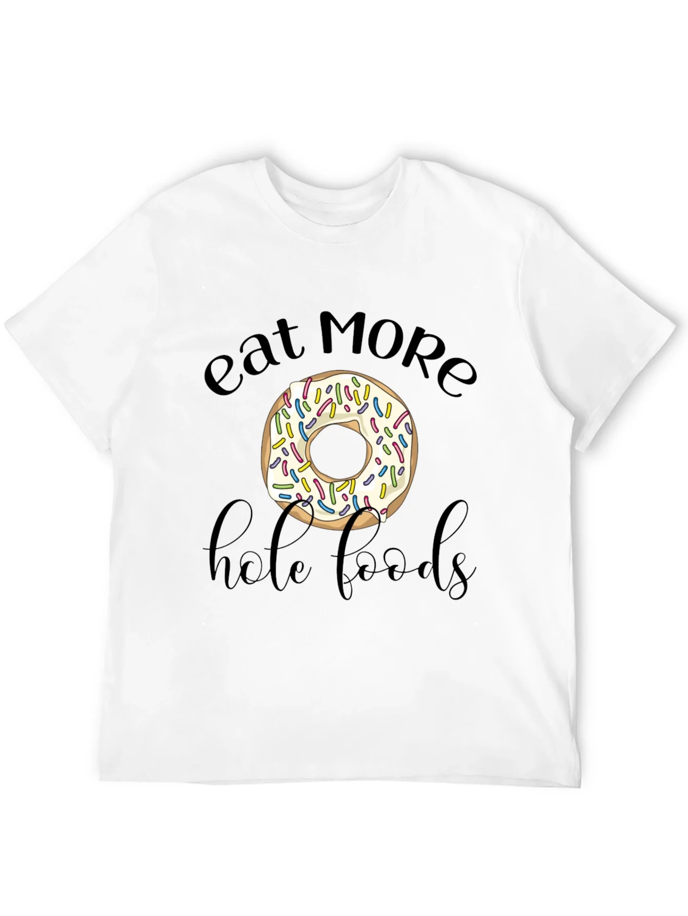 Rebbecca Eat More Hole Foods Donut Graphic Tee