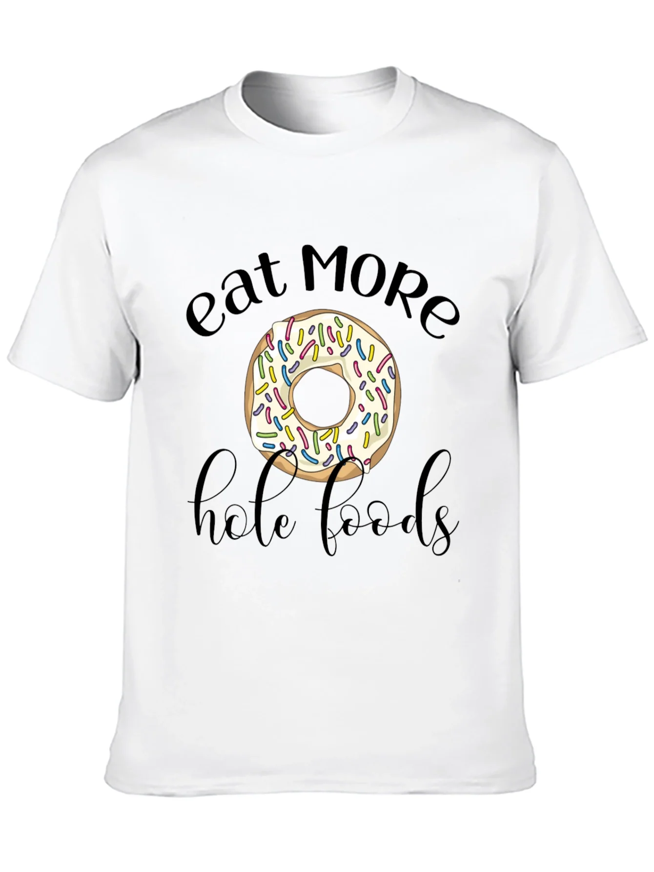 Rebbecca Eat More Hole Foods Donut Graphic Tee